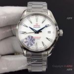 Swiss Copy Omega Seamaster Aqua Terra 150M 8500 Watch Stainless Steel White Dial